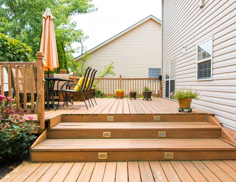 Deck with Built-in Features